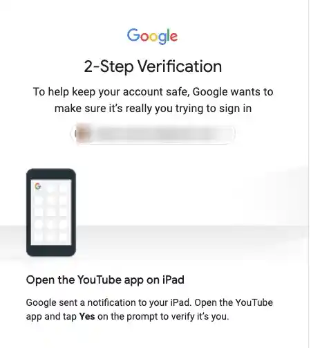 2 step verification example