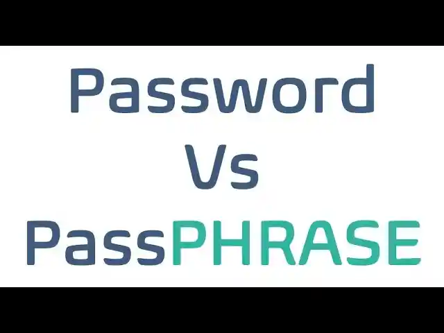 Decoding Passphrases: A Comparative Analysis with Passwords - HideMyId